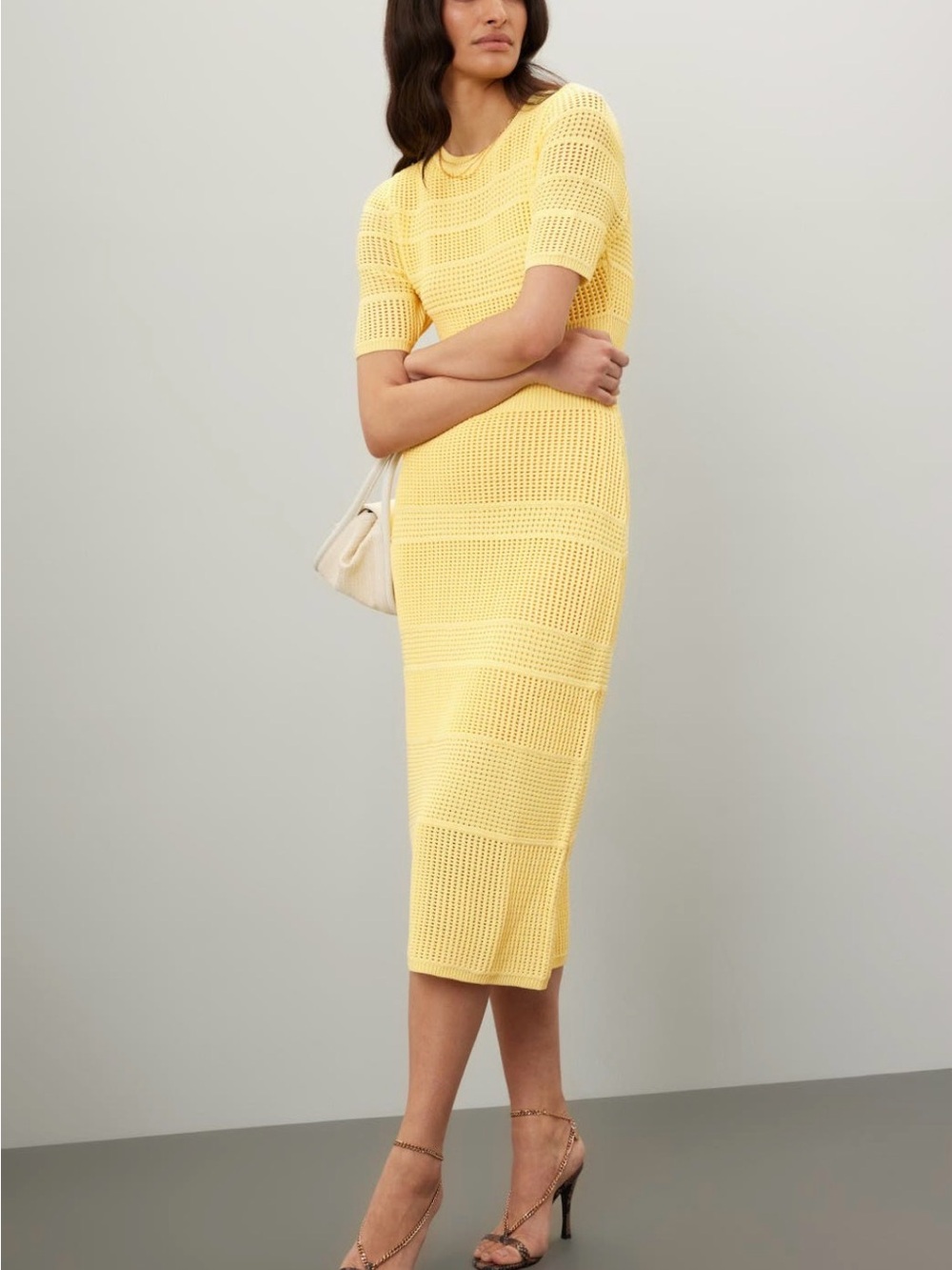Jason Wu Collective Sunshine Knit Midi Dress